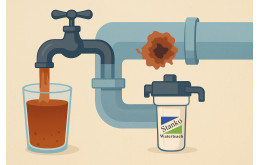 Всплеск железа в воде после ремонтов сетей — что делать